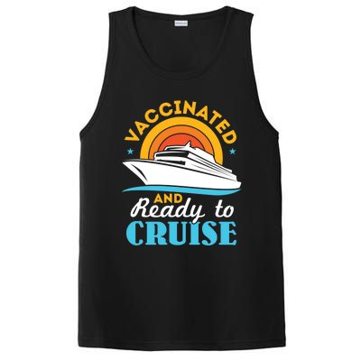 Vaccinated And Ready To Cruise Cruising Lover PosiCharge Competitor Tank