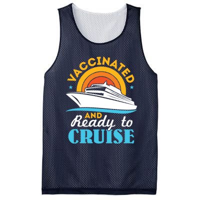 Vaccinated And Ready To Cruise Cruising Lover Mesh Reversible Basketball Jersey Tank