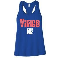 Virgo Af Retro / Hippie Vintage Zodiac Sign Quote Gift Women's Racerback Tank