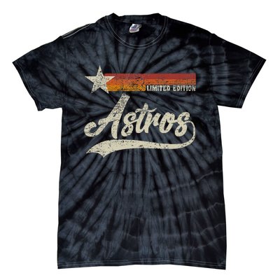 Vintage A.S.T.R.O.S Retro Style 70s 80s First Name Tie-Dye T-Shirt