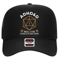 Vintage Adhd&D Roll For Concentration Dnd Hat