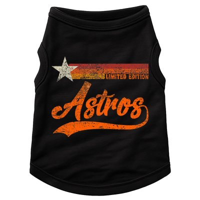 Vintage Astros Retro Style 70s 80s First Name Doggie Tank