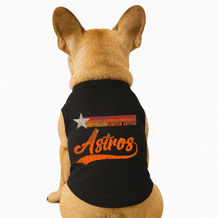 Vintage Astros Retro Style 70s 80s First Name Doggie Tank