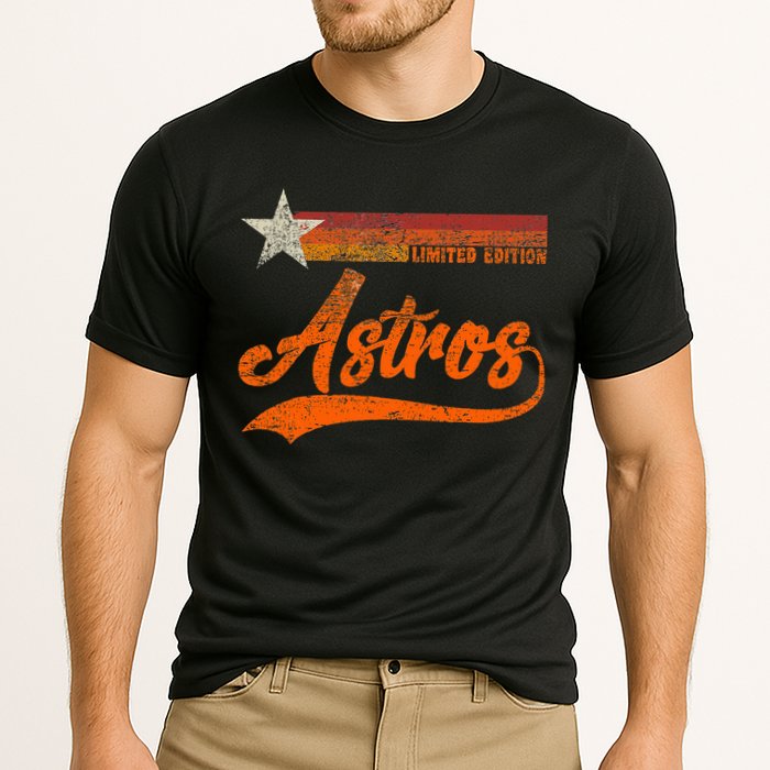 Vintage Astros Retro Style 70s 80s First Name Performance Shirt