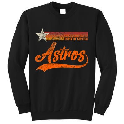 Vintage Astros Retro Style 70s 80s First Name Sweatshirt