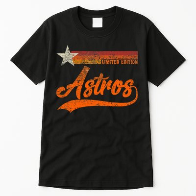 Vintage Astros Retro Style 70s 80s First Name Tall T-Shirt