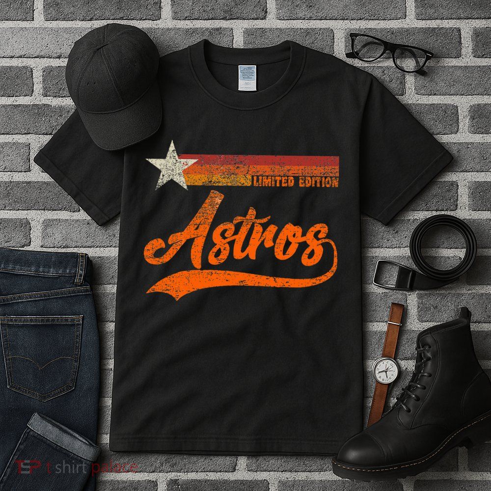 Vintage Astros Retro Style 70s 80s First Name Tall T-Shirt