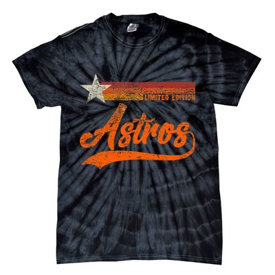 Vintage Astros Retro Style 70s 80s First Name Tie-Dye T-Shirt