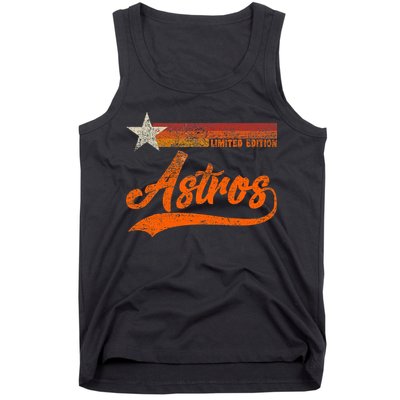 Vintage Astros Retro Style 70s 80s First Name Tank Top