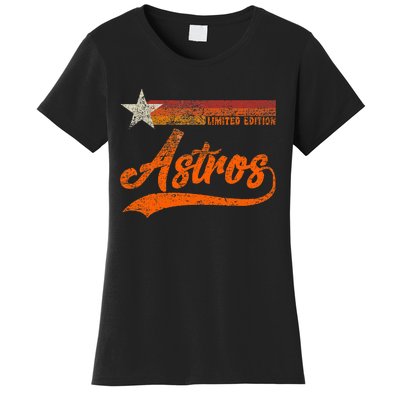 Vintage Astros Retro Style 70s 80s First Name Women's T-Shirt