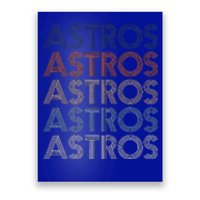 Vintage Astros Retro Style 70s 80s First Name Poster