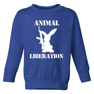 Vegan Animal Rights Liberation Animal Lover Activist Gift Toddler Sweatshirt