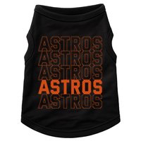 Vintage A.S.T.R.O..S. Retro Style 70s 80s First Name Doggie Tank