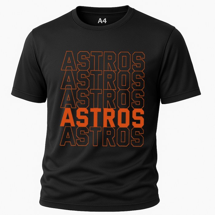 Vintage A.S.T.R.O..S. Retro Style 70s 80s First Name Performance Shirt