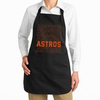Vintage A.S.T.R.O..S. Retro Style 70s 80s First Name Apron