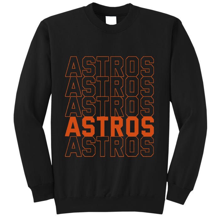 Vintage A.S.T.R.O..S. Retro Style 70s 80s First Name Sweatshirt