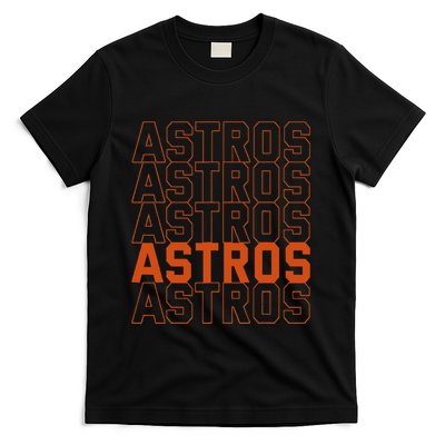 Vintage A.S.T.R.O..S. Retro Style 70s 80s First Name T-Shirt