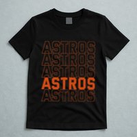 Vintage A.S.T.R.O..S. Retro Style 70s 80s First Name T-Shirt