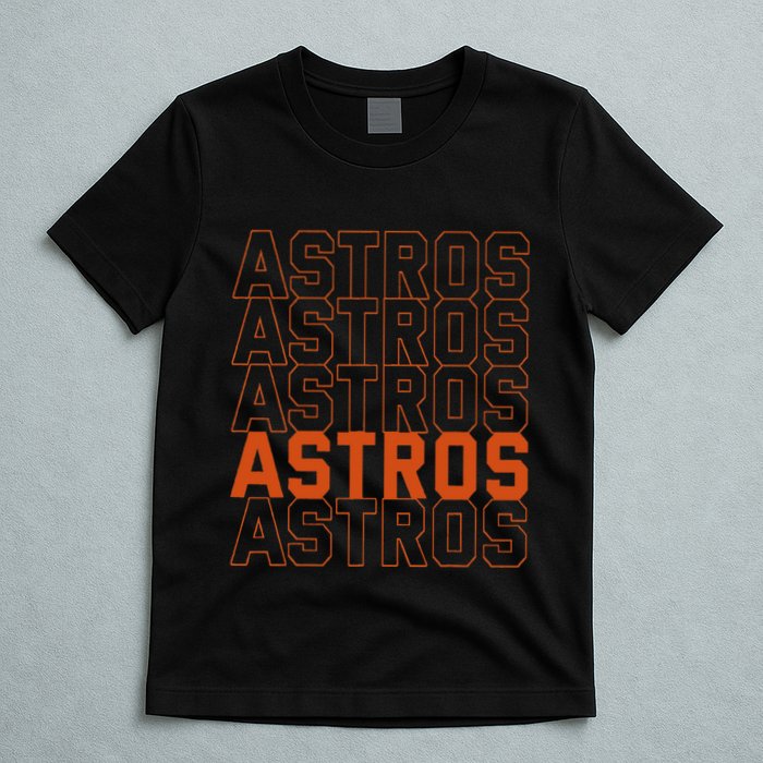 Vintage A.S.T.R.O..S. Retro Style 70s 80s First Name T-Shirt