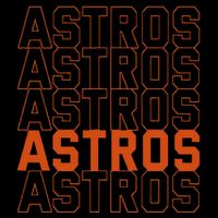 Vintage A.S.T.R.O..S. Retro Style 70s 80s First Name T-Shirt