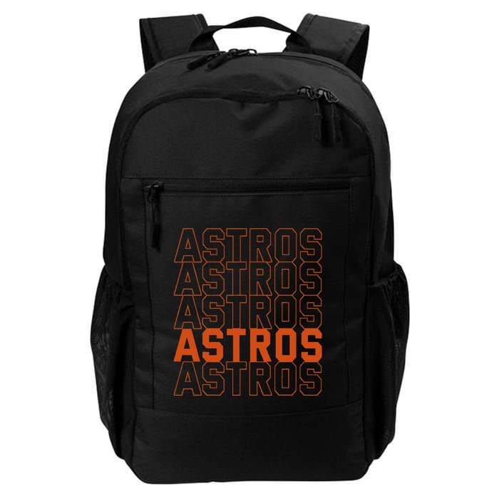 Vintage A.S.T.R.O..S. Retro Style 70s 80s First Name Backpack