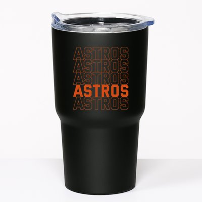 Vintage A.S.T.R.O..S. Retro Style 70s 80s First Name Tumbler