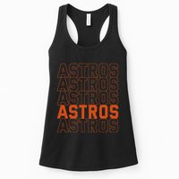 Vintage A.S.T.R.O..S. Retro Style 70s 80s First Name Womens Tank Top