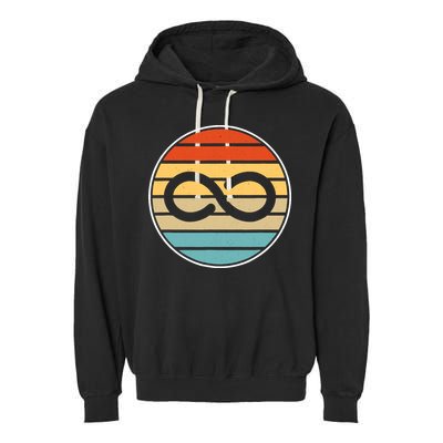 Vintage Autism Rights Retro Vintage Infinity – Autism Awareness Gift Garment-Dyed Fleece Hoodie