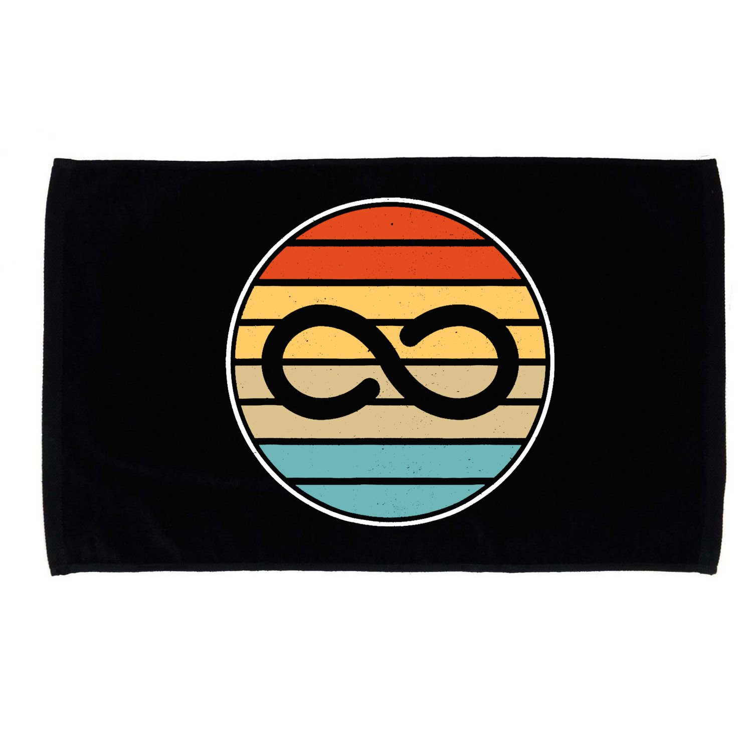 Vintage Autism Rights Retro Vintage Infinity – Autism Awareness Gift Microfiber Hand Towel