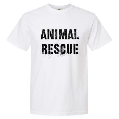 Vintage Animal Rescue Wild Cats Dogs Adoption Dept Earth Day Gift Garment-Dyed Heavyweight T-Shirt