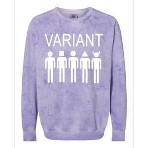 Variant Funny Colorblast Crewneck Sweatshirt