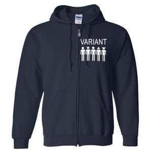 Variant Funny Full Zip Hoodie