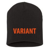 Variant Logo Short Acrylic Beanie