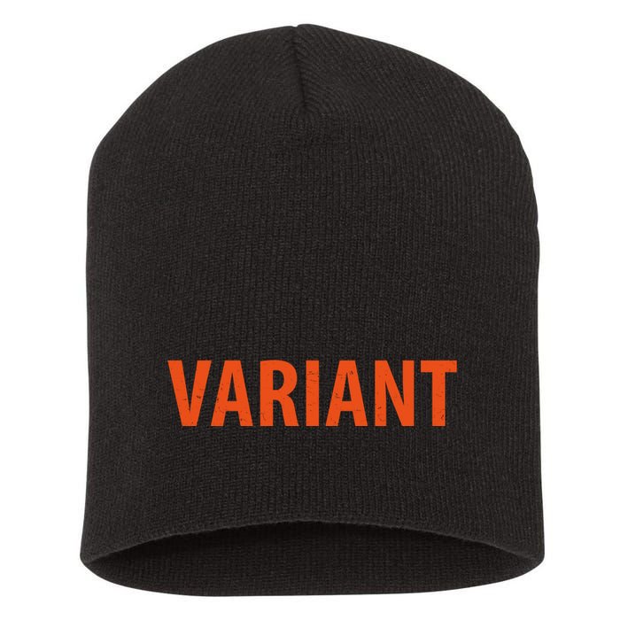 Variant Logo Short Acrylic Beanie