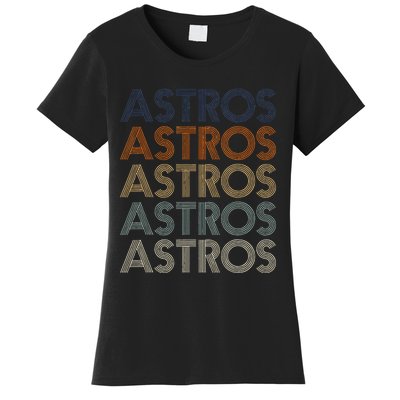 Vintage A.S.T.R.O.S Style 70s 80s First Name Women's T-Shirt