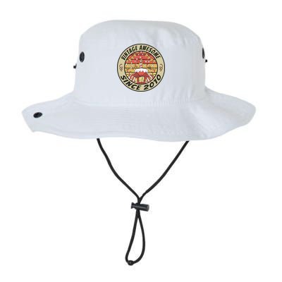 Vintage Awesome Since 2010 Birthday Gift Bucket Hat