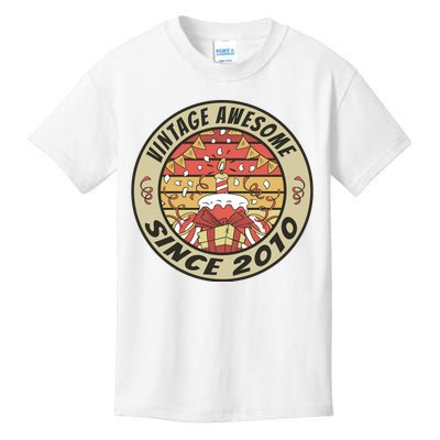 Vintage Awesome Since 2010 Birthday Gift Kids T-Shirt