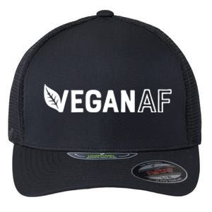 Vegan AF Shirts For Men Women Funny Vegetarian Gift Veganism Flexfit Unipanel Trucker Cap