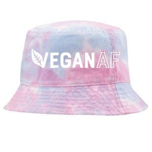 Vegan AF Shirts For Men Women Funny Vegetarian Gift Veganism Tie-Dyed Bucket Hat