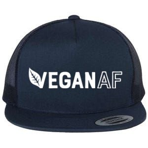 Vegan AF Shirts For Men Women Funny Vegetarian Gift Veganism Flat Bill Trucker Hat