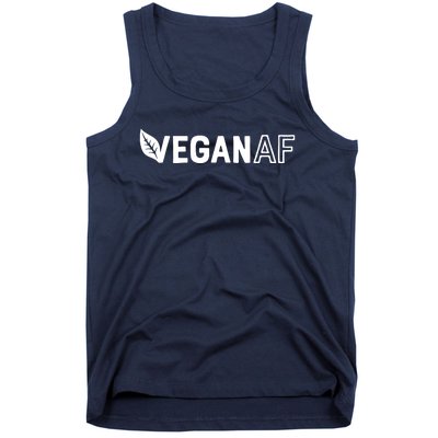 Vegan AF Shirts For Men Women Funny Vegetarian Gift Veganism Tank Top