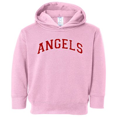 Vintage Angels Sports Name Athletic Text Arch Gift Toddler Hoodie