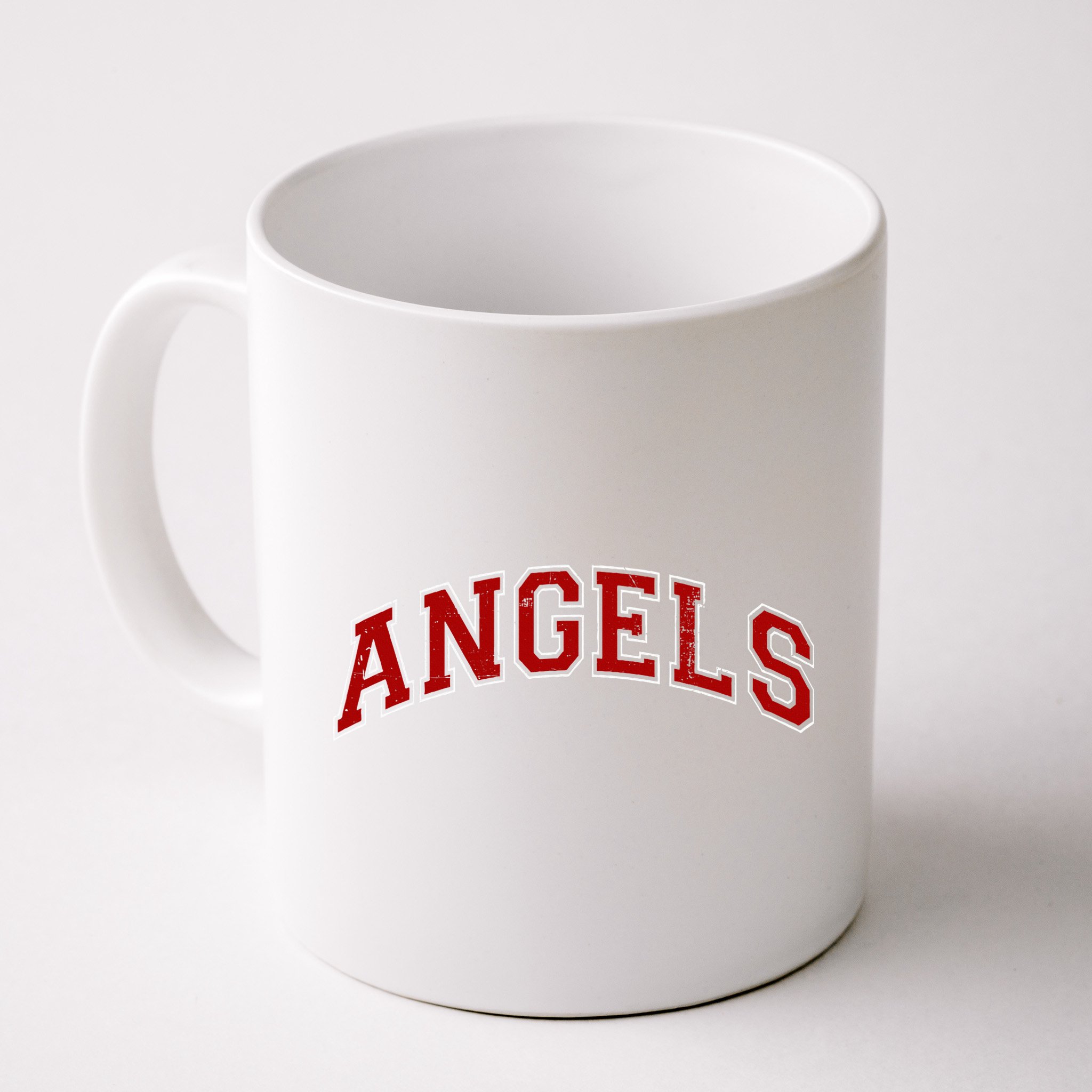 Vintage Angels Sports Name Athletic Text Arch Gift Mug
