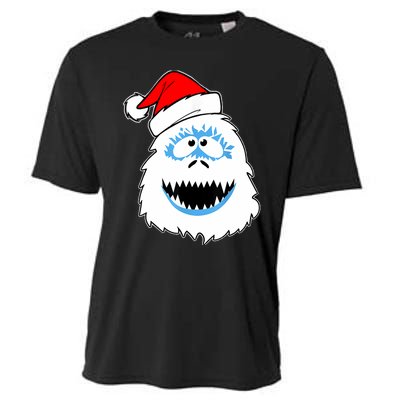 Vintage Abominable Snowman Bigfoot Yeti Christmas Cooling Performance Crew T-Shirt