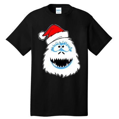 Vintage Abominable Snowman Bigfoot Yeti Christmas Tall T-Shirt