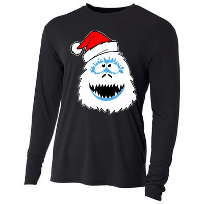 Vintage Abominable Snowman Bigfoot Yeti Christmas Cooling Performance Long Sleeve Crew