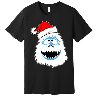 Vintage Abominable Snowman Bigfoot Yeti Christmas Premium T-Shirt