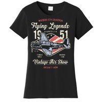 Vintage Air Show Aircraft Show Women's T-Shirt