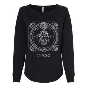 Virgo Astrology Sign Funny Gift Astrological Zodiac Sun Sign Gift Womens California Wash Sweatshirt