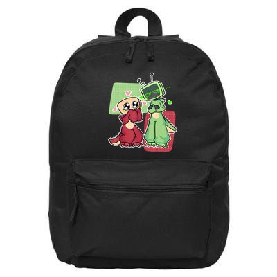 Vee And Shelly From Dandy's World for Boys and Girls 2025  16 in Basic Backpack